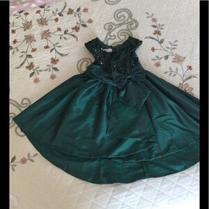 bonnie jean green velvet dress Bonnie Jean Green Dresses for Girls Sizes (4+)